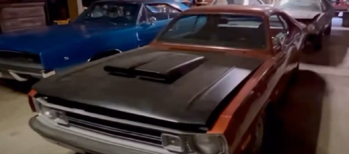 '72 Dodge Demon with other mopar classics