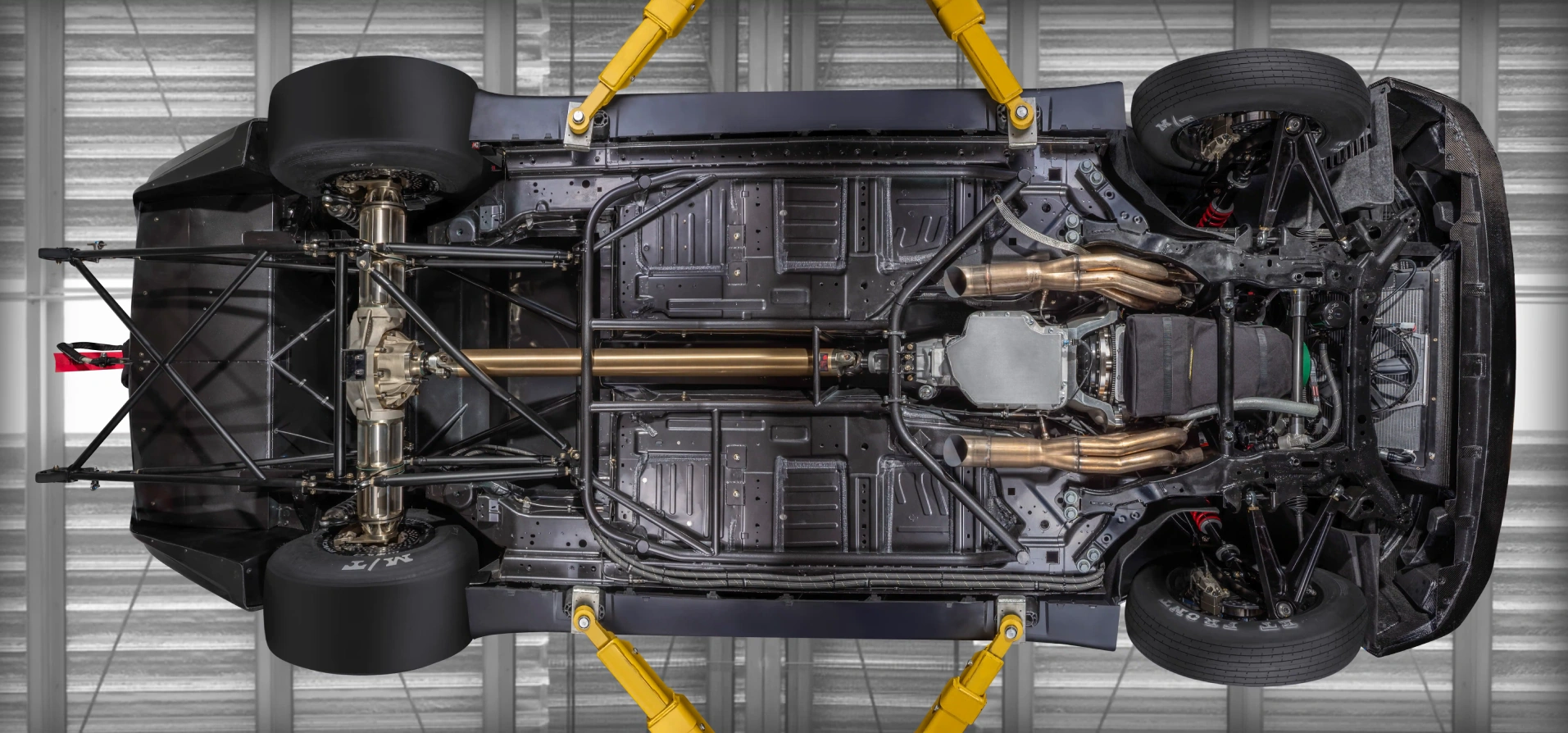 2026 Dodge Charger Hustle Stuff Drag Pak underbody